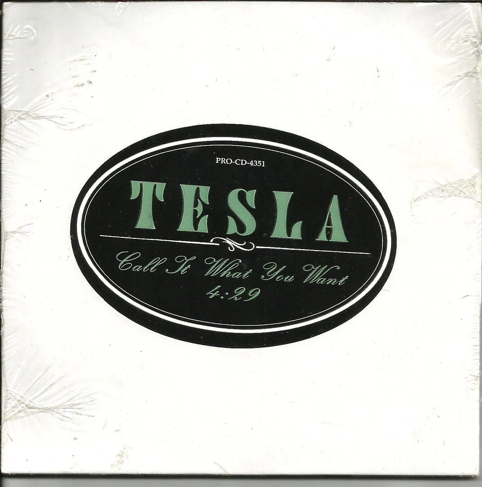TESLA Call It What you Want SEALED 1991 USA PROMO Radio DJ CD Single PROCD4351 Foto 1 de 1