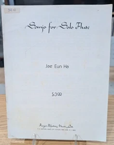 Sanjo for Solo Flute by Jae Eun Ha - Picture 1 of 4