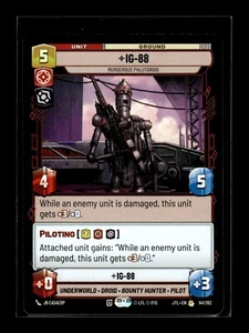 IG-88 - MURDEROUS PHLUTDROID Jump to Lightspeed #141 JTL(NM+)(SWU) - Bild 1 von 1