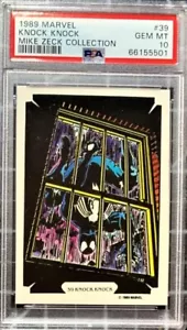 1989 Marvel Comic Images Mike Zeck - #39 Spider-Man - PSA 10 GEM MINT - POP 2 ⭐️ - Picture 1 of 5