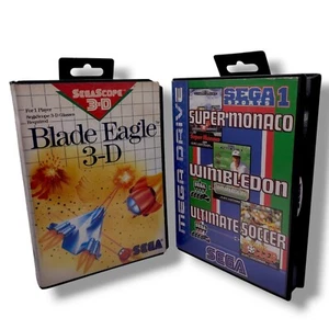 2x Custodie giochi Sega, Custodie senza gioco, LEGGI DESCRIZIONE - Imagen 1 de 12