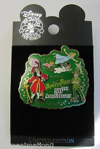 Prendedor Disney 18986 DL Peter Pan 50 Aniversario Prendedor 3D - Imagen 1 de 2