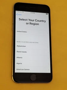 Apple iPhone 6 64GB Silver A1586, See Pictures and Description AS IS - Afbeelding 1 van 17