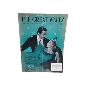 The Great Waltz (MGM Movie) Souvenir Album Sheet Music 1944 Leo Feist Inc - Picture 1 of 5