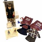 American Girl Doll Molly McIntyre 18" 1990s Three Outfits Two Books Shoes Box