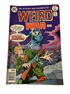 Weird War Tales #50 DC Comics Terror Ciencia Fi Años 70 Edad de Bronce ¡Lanza del Destino! - Imagen 1 de 8