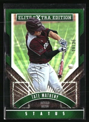 Tate Matheny 2015 Panini Elite Extra Edition #112  Baseball Card /25 - Image 1 of 2