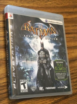 BATMAN Arkham Asylum PS3 w/ Manual - Image 1 of 3