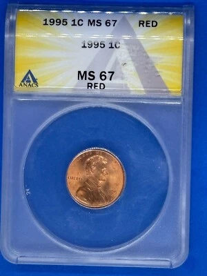 1995 1C MS 67 RD ANACS Certified - Image 1 of 3