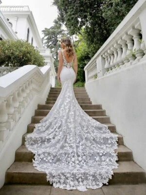 Blue by Enzoani Brand New! Modern & Sultry Size 12 - Image 1 of 4