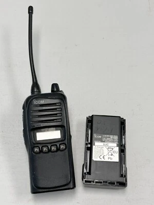 ICOM IC-F4021S 400-470 MHz UHF 4W Two Way Radio w/Battery - Image 1 of 4