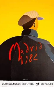 Eduardo ARROYO : Copa del Mundo de futbol 1982 - Affiche en lithographie origina - Imagen 1 de 6