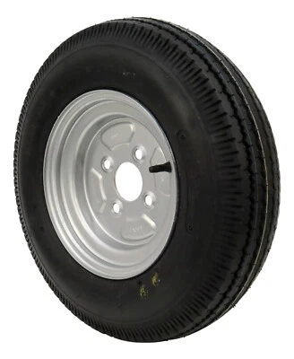 Komplettrad 4.50-10 400kg Lochkreis 4x100 Anhänger Reifen 4.50x10 76M für Stema - Bild 1 von 4