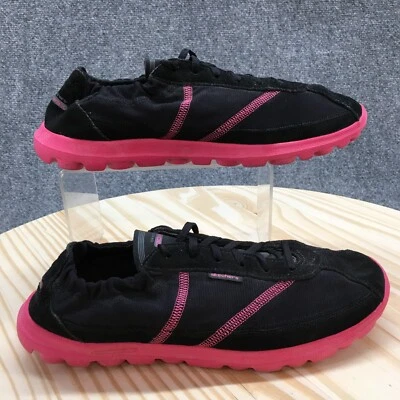 Zapatos Skechers para mujer 10 GO Walk deportivos de caña baja 13523 negro rosa tela Foto 1 de 4