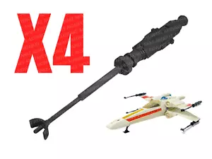X4 Kenner Star Wars X-Wing Fighter Cannons Palitoy POTF Ersatzteil - Bild 1 von 10