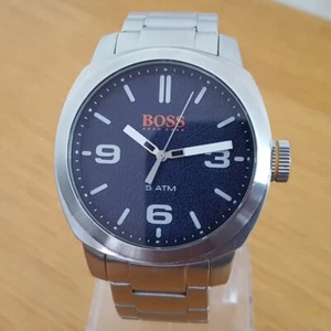 Orologio Uomo XXL Hugo Boss Arancione Città del Capo Bracciale Acciaio Stile Militare 2936 - Foto 1 di 9