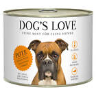 Dog's Love Pute Apfel Zucchini Walnussöl 6x 400 g Nassfutter getreidefrei