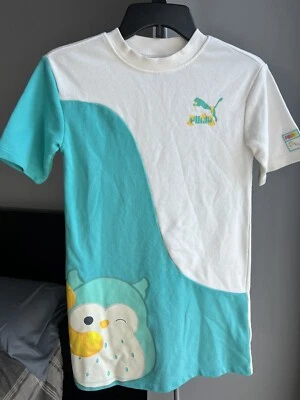 Puma X Squishmallows девочек цвет блок коротким рукавом футболка платье размер M (8/10) - Изображение 1 из 4