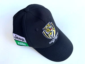 AU Baseball Richmond RFC AFL Cap Adjustable SnapBack Member 2021 Yellow & Black - Picture 1 of 7