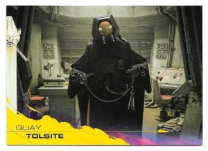 2018 Topps Solo A Star Wars Story Yellow Parallel #61