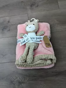 Cutie Pie Chick Pea Pink Blanket ~ Set ~ New 30" X 36" - Picture 1 of 3