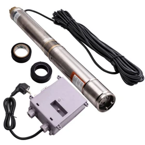 3" 3,800 L/H Pompa Elettropompa Sommersa Deep Well for Pozzi Da 370w 39m 230 V - Picture 1 of 10