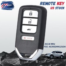 for Honda CR-V CRV 2015 2016 Smart Key Remote Fob Prox ACJ932HK1210A + Blank Key