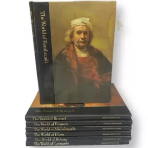 Time Life Library of Art 7 Books Leonardo Rubens Michelangelo Rembrandt Vermeer - Bild 1 von 9
