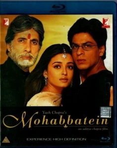 MOHABBATEIN - OFFICIAL BOLLYWOOD 2 DISC BLU RAY - Picture 1 of 2