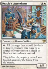 4x Oracle's Attendants ~ Near Mint 9th Edition Ninth MTG Magic x4 4 UltimateMTG