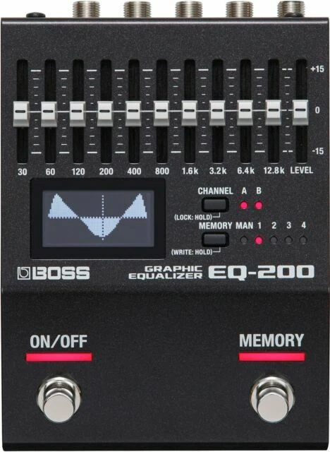 Boss EQ-200 Graphic Equalizer - Black