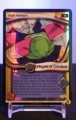 DBZ Half Nelson F1 GOLD FOIL Movie Promo Dragon Ball Z Score CCG FUNimation TCG - Image 1 of 2