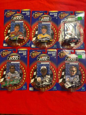 Hasbro Winners Circle Nascar Sneak Preview Near Set Lot of 6 Car New NOC 1:64 - Image 1 of 4