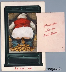 CR1496 - Cartolina meccanica* umoristica: produzione tedesca anni 20 - Picture 1 of 2