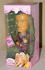RARE | Playboy The Girls Next Door HUGH "HEF" HEFNER Bobblehead 2006 | NEW - Picture 1 of 3