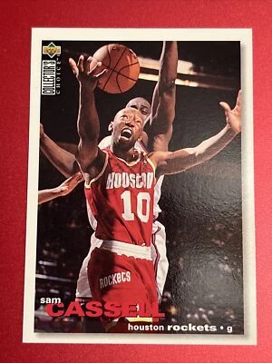 1995-96 Collector's Choice #142 Sam Cassell Houston Rockets - Image 1 of 2