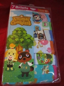 Animal Crossing Girls Briefs Underwear 7 Pack Size 6 - Picture 1 of 2