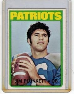 1972 Topps Football #65 Jim Plunkett Rookie Card - Picture 1 of 2