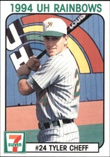 1994 Hawaii Rainbows #7 Tyler Cheff
