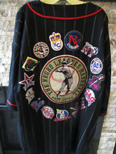 Vintage Stitched Nlbm Negro Leagues Baseball Jersey Big Boy Headgear Menâ€™s 4Xl
