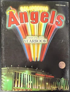 California Angels 1984 Yearbook The Big A Reggie Jackson Rod Carew Bob Grich - Picture 1 of 6