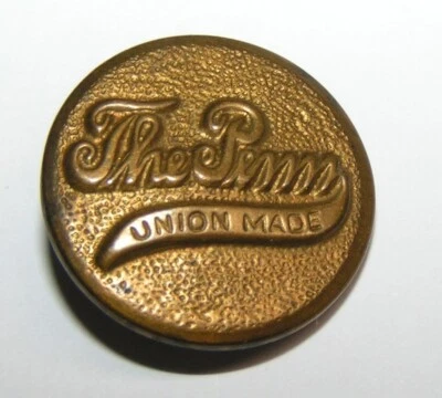 Mono de mezclilla azul con botones de caña oscilante de la marca The Penn Union de colección de 1920 Foto 1 de 2