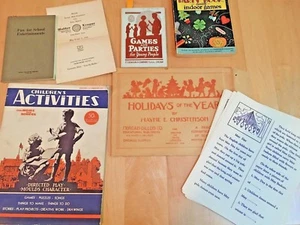 Entretenimiento o actividades divertidas vintage para niños de los años 30 y 40. - Imagen 1 de 9