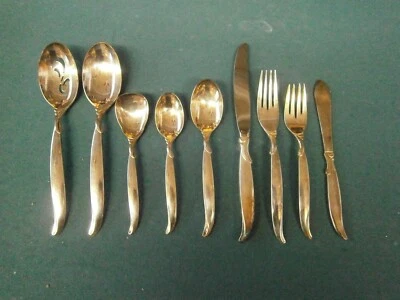 1847 Rogers Bros. FLAIR Pattern Silverplate Flatware Choice Single Item EUC - Image 1 of 3