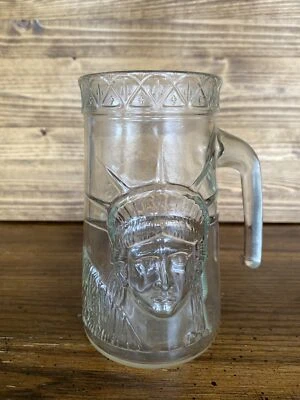 Стеклянная кружка Statue Of Liberty Stein Centennial 1886-1986 Anchor Hocking - Изображение 1 из 3