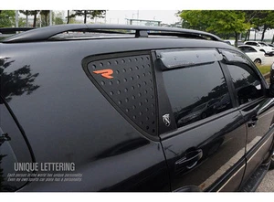 Placa deportiva de vidrio para ventana trasera pilar C rojo para 2001 Ssangyong Rexton 2015 - Imagen 1 de 10