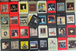 Lot of 33 Pop Rock Soft Rock Nice 8-Tracks - Vintage 8 Track Tape Cartridge #255 - Picture 1 of 4