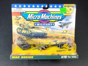 1997 Galoob Micro Machines Military War Series #19 "The 1940s" WWII Set - Picture 1 of 8