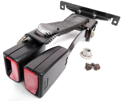 07-13 Chevy Avalanche Cadillac 2ND fila cinturón de seguridad hebilla centro izquierdo negro J75 Foto 1 de 4