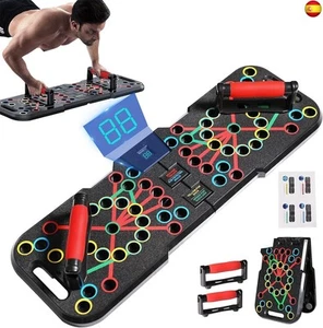CRAZYROPE Tabla de flexiones plegable 41 en 1 con contador, tabla ancha para - Imagen 1 de 8